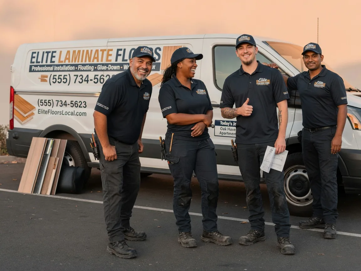 Laminate flooring installation company in Dresden, OH